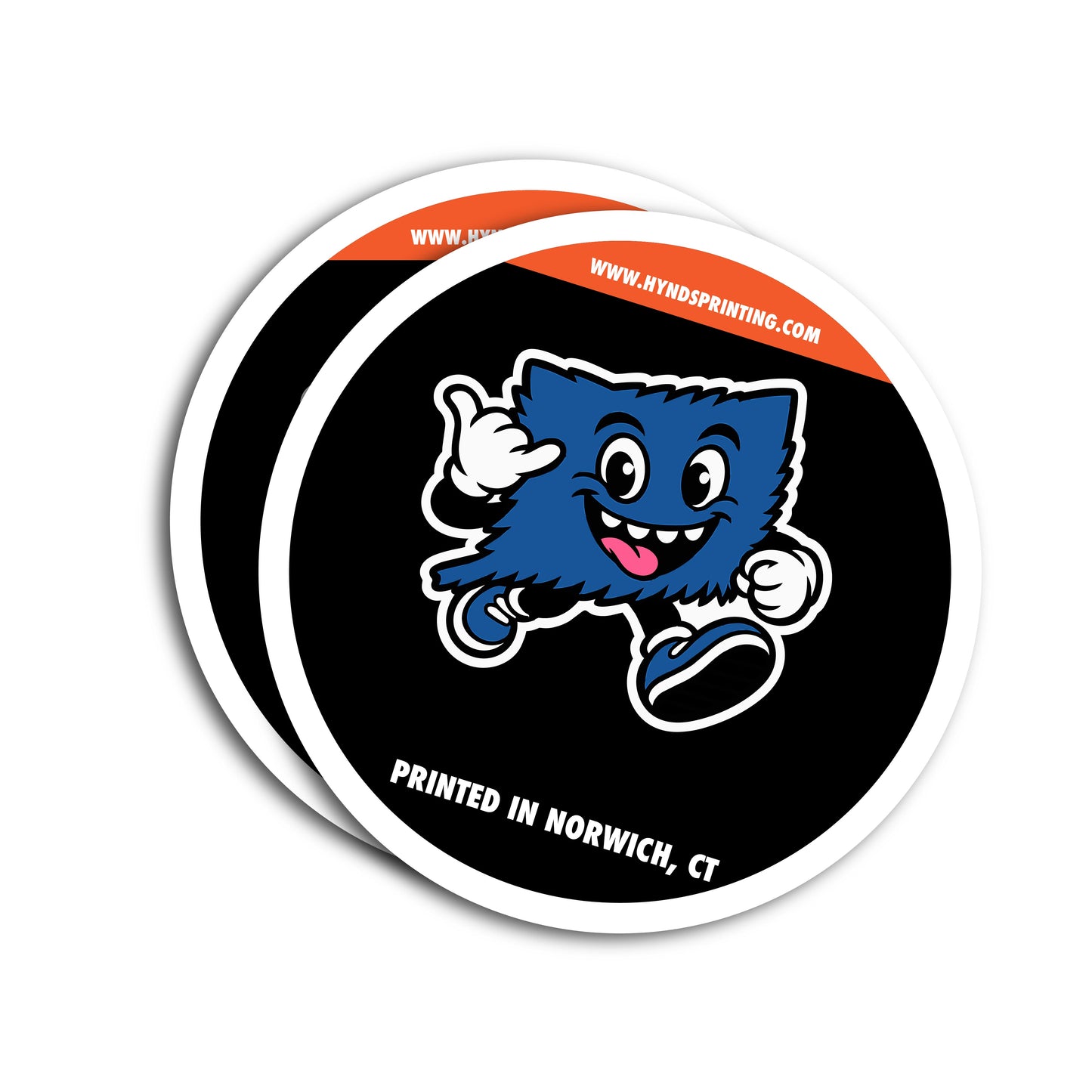 100 Custom circle stickers