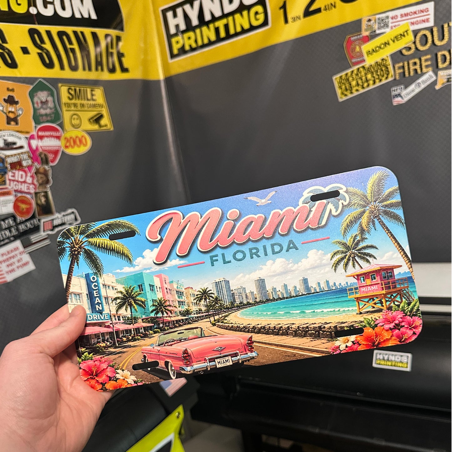 Custom  Aluminum license plates