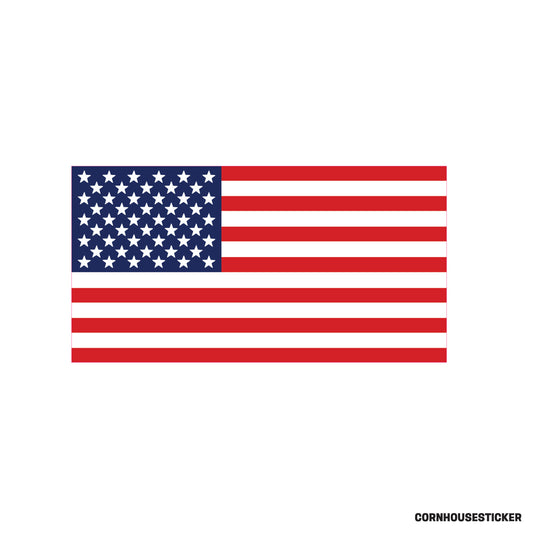 American Flag | Durable, Weatherproof Vinyl Decal