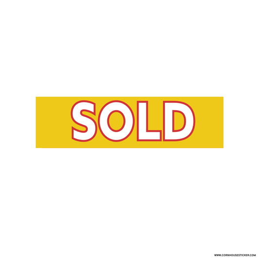 SOLD V2 Real Estate stickers