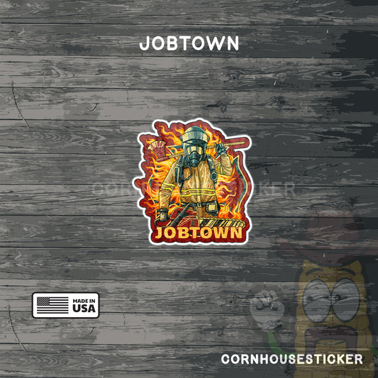 Jobtown | Firefighter Stickers