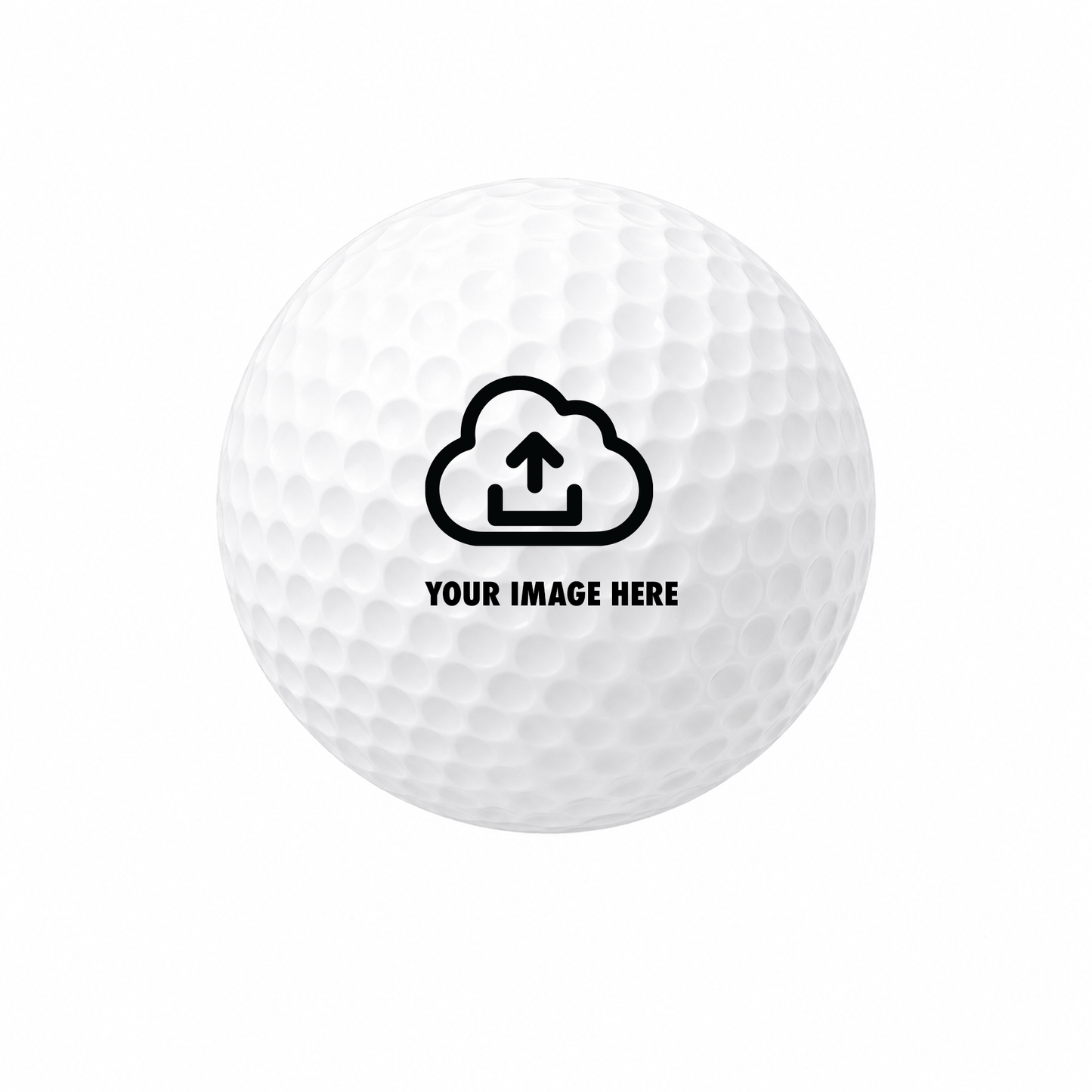 Custom printed White Golf Balls with your image