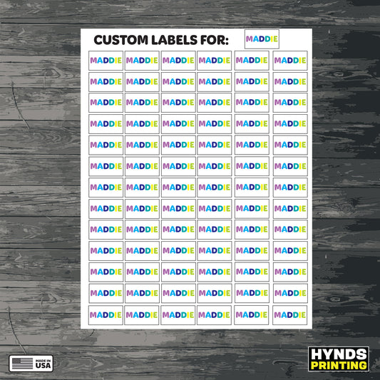 Custom Kid Labels! 237 Stickers