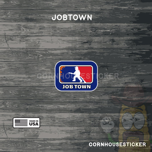 JobTown |Firefighter sticker