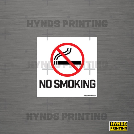 NO Smoking  , Weatherproof Vinyl Decal