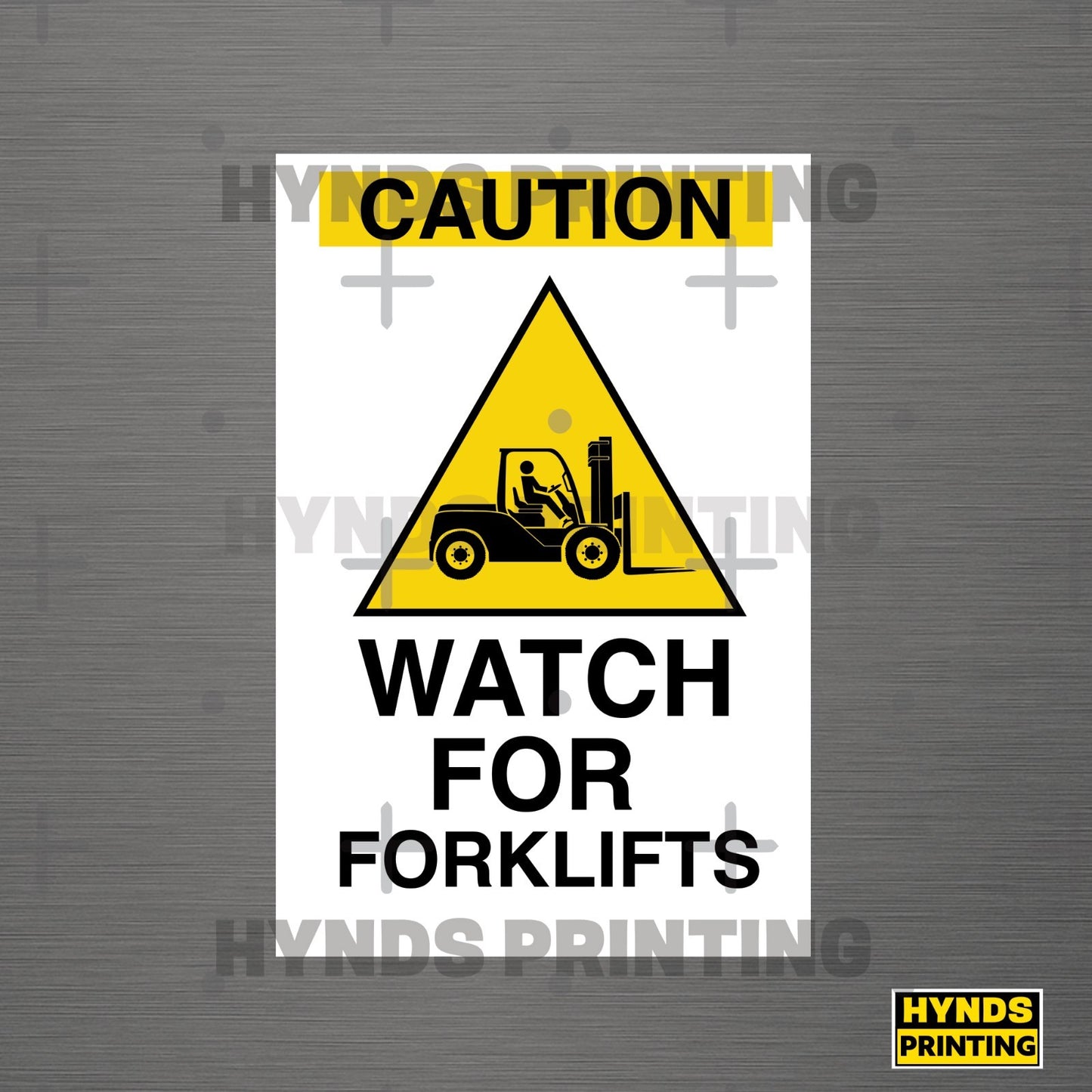 Watch for forklifts  , Weatherproof Vinyl Decal