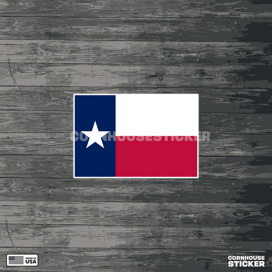 State of Texas flag vinyl sticker