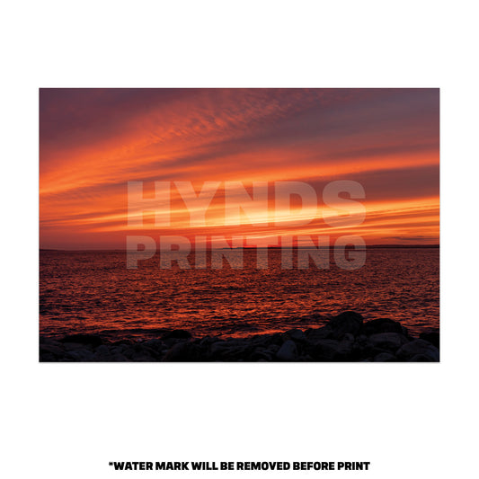 Watch Hill Road Island Sunset-Office Wall Art